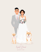 Wedding portrait