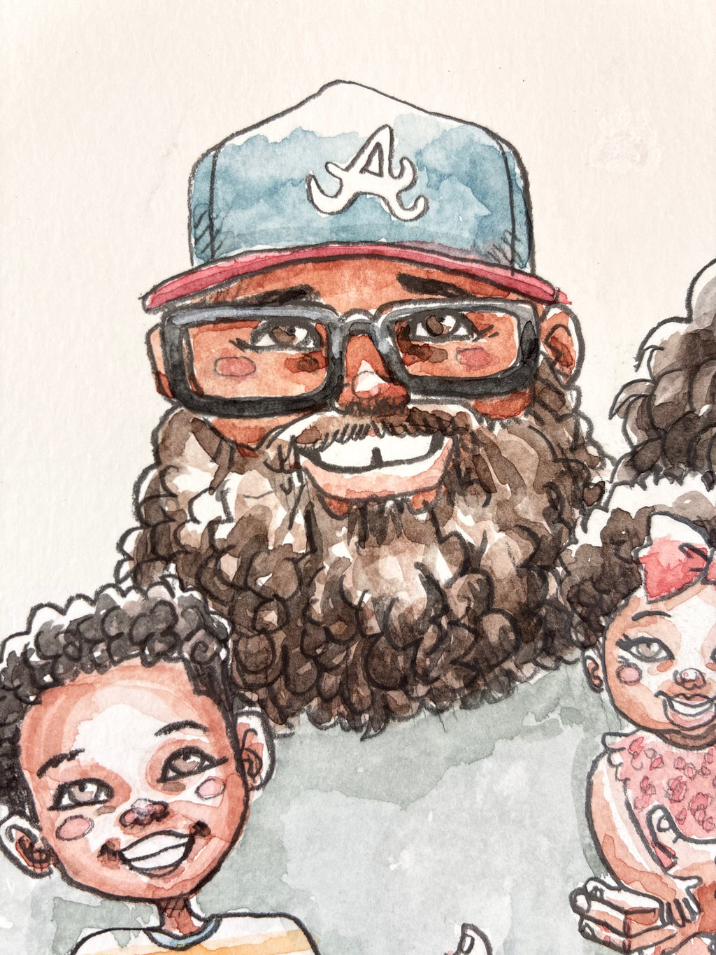 Original Hand-Drawn Portrait