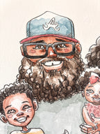 Original Hand-Drawn Portrait