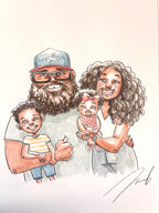 Original Hand-Drawn Portrait