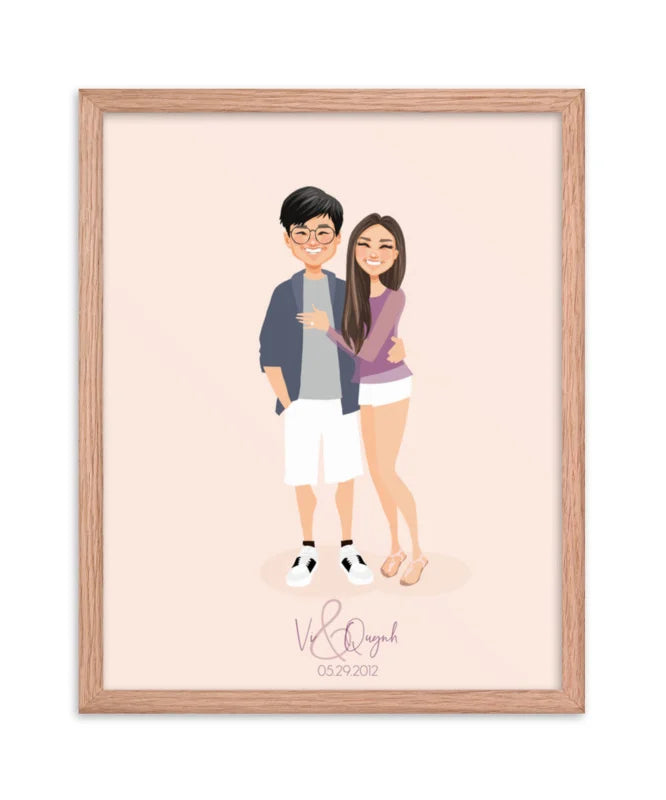 Framed poster print