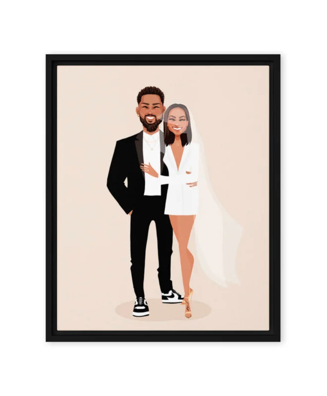 Framed canvas