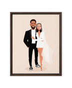 Framed canvas