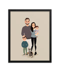 Framed poster print
