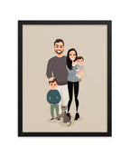 Framed poster print