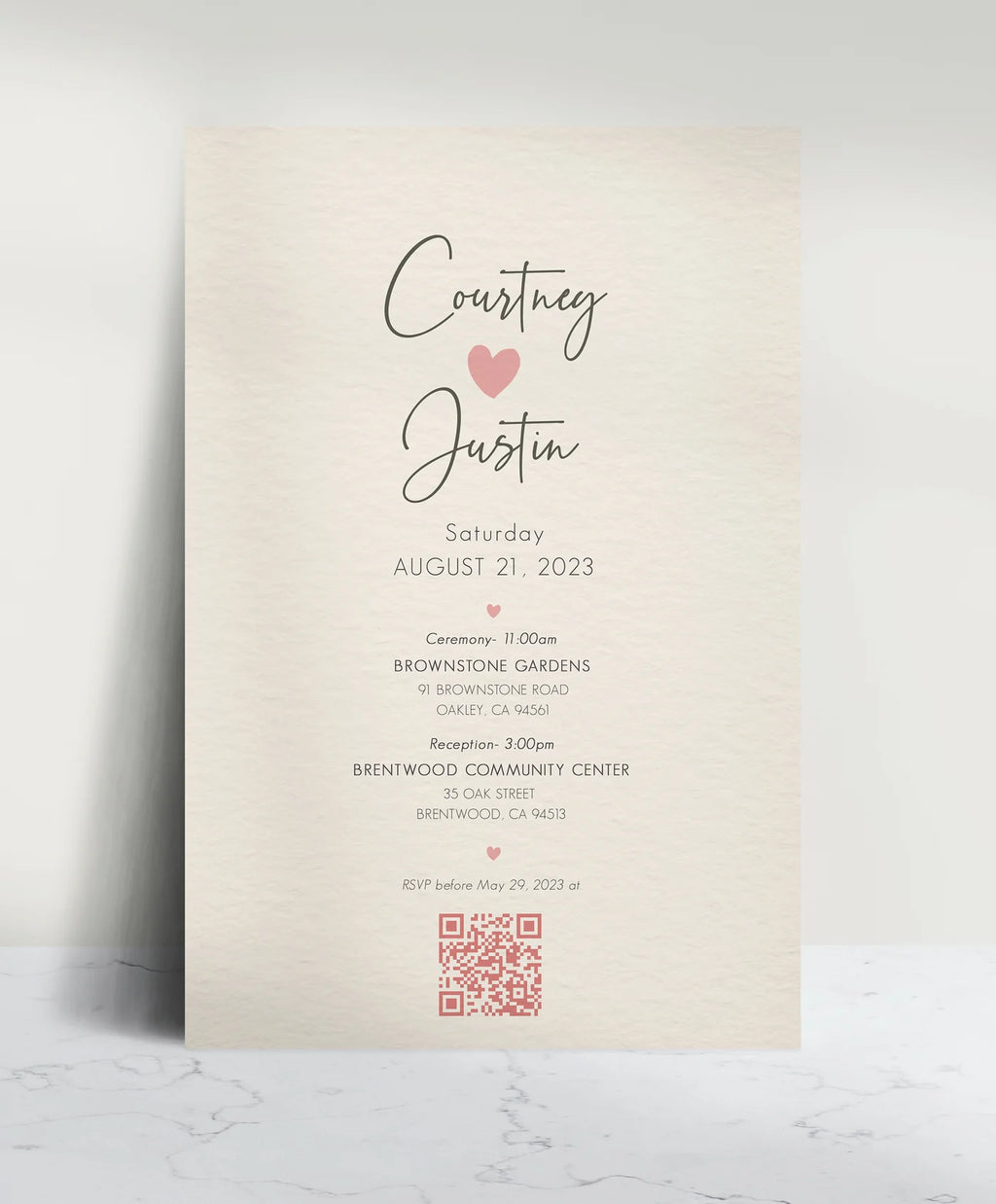 Wedding invitations