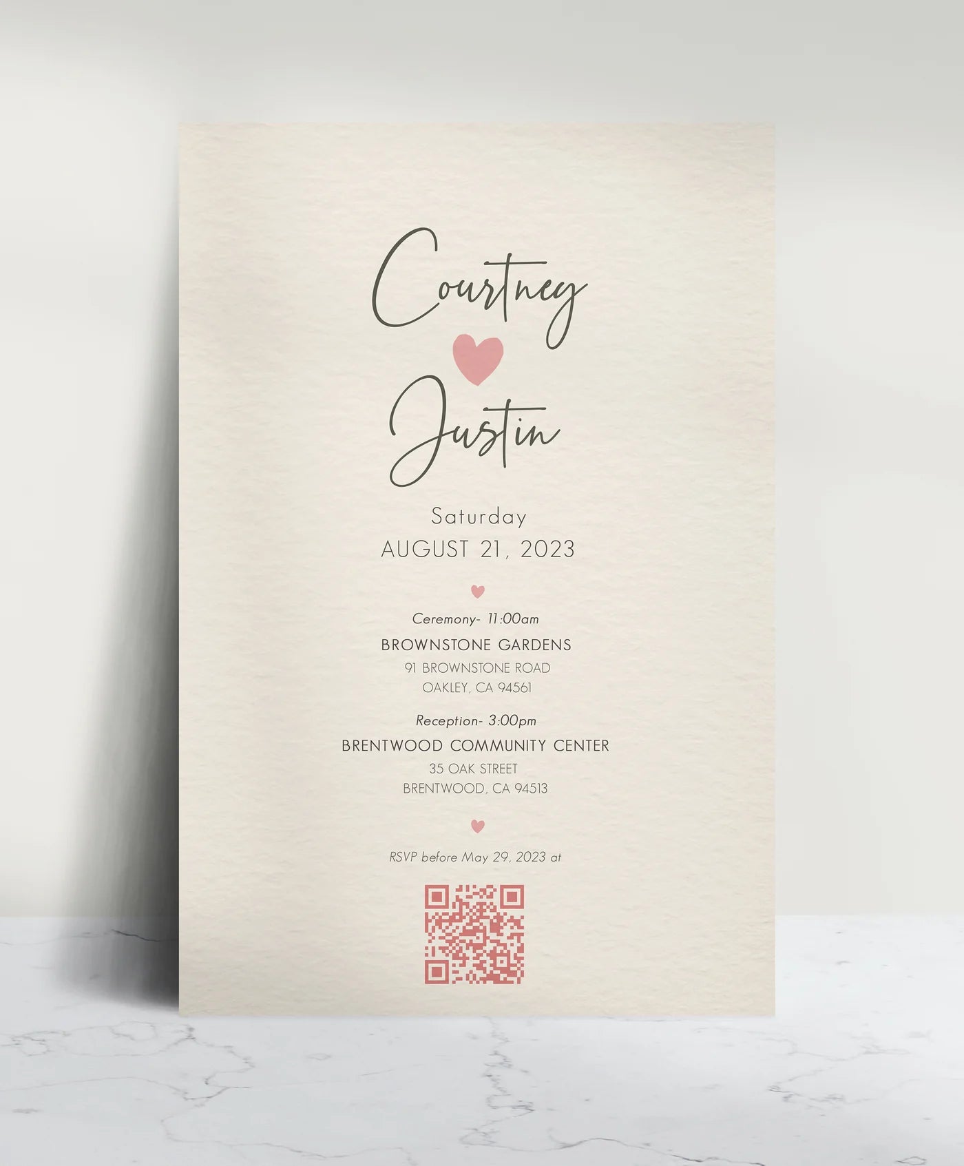 Wedding invitations